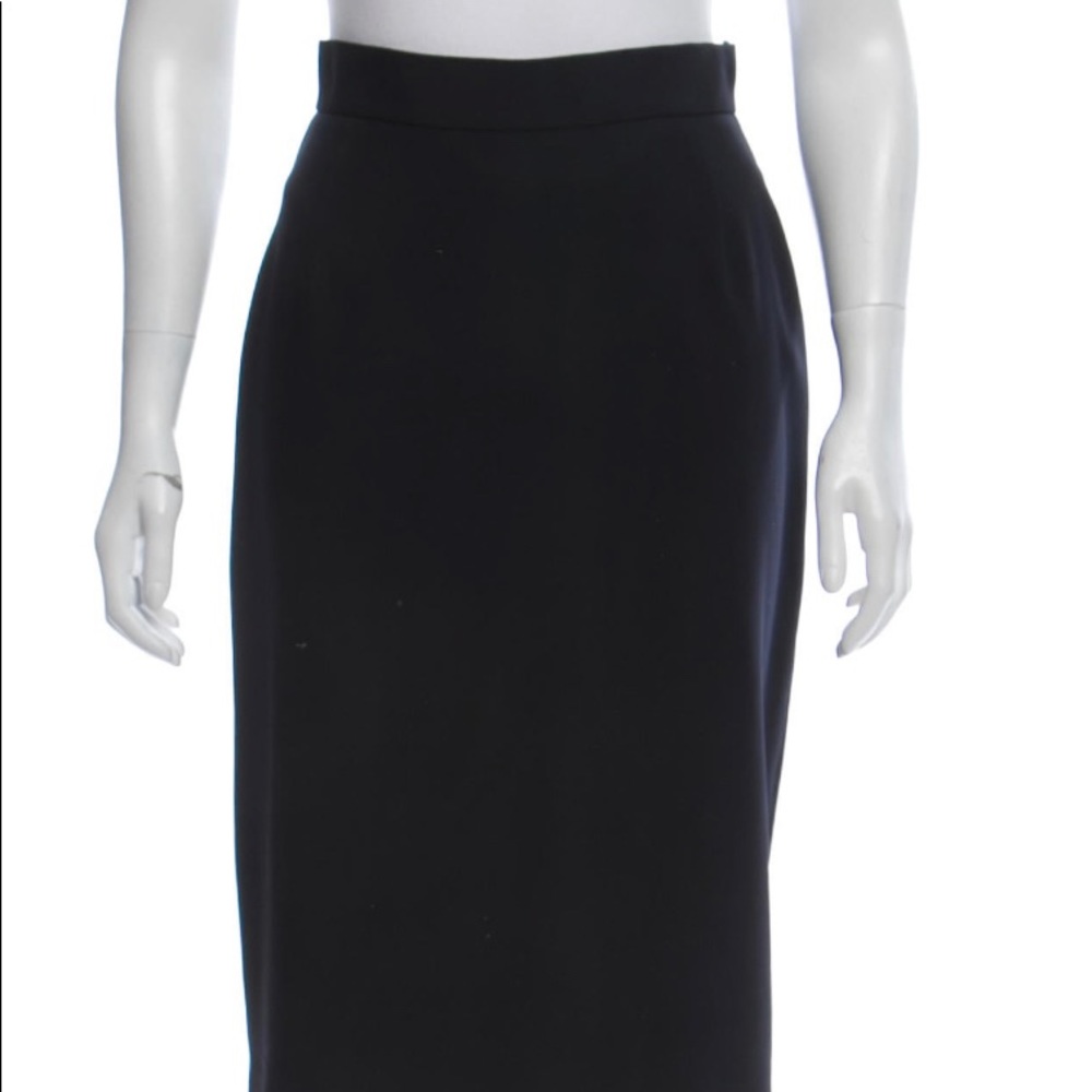 Prada pencil Skirt- XS NAVY - great condition.